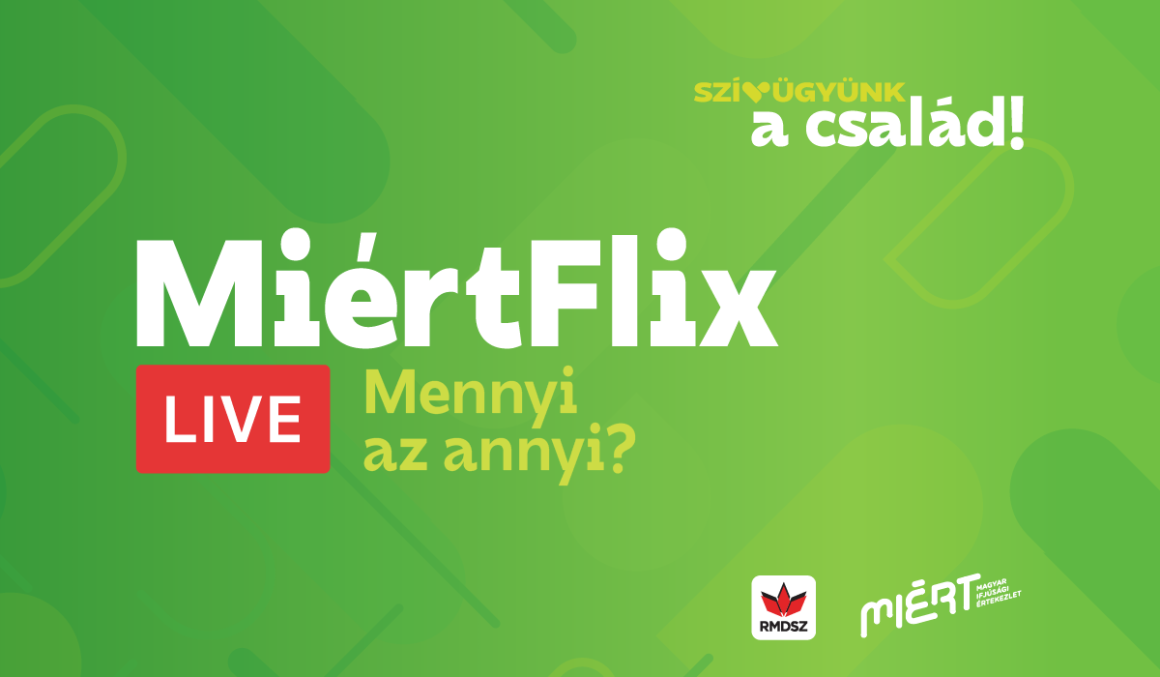 MiértFlix live – Mennyi az annyi?